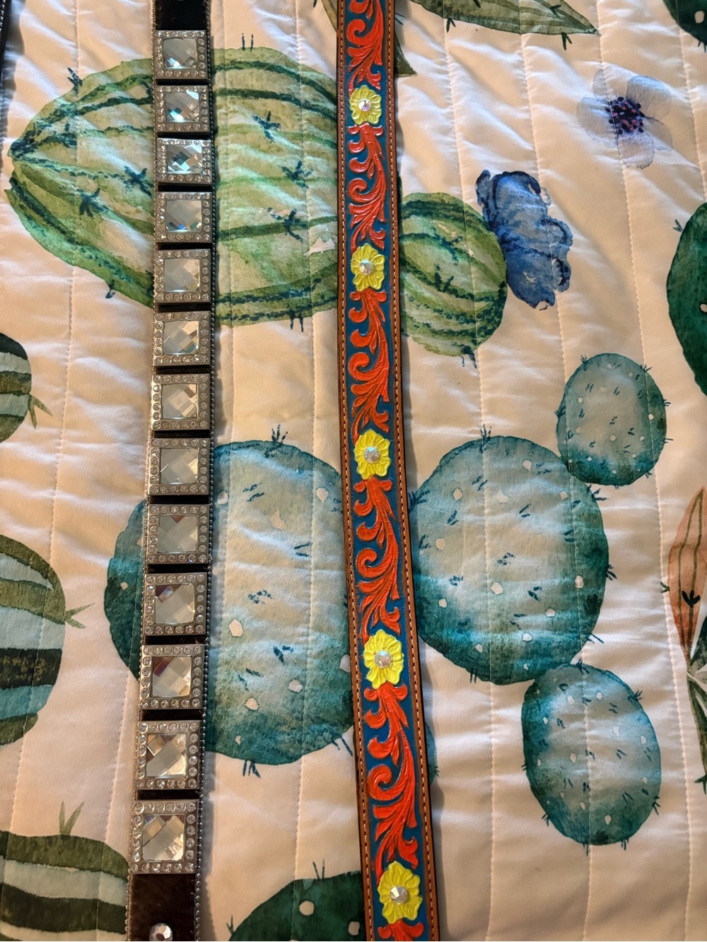 Cowgirl west crystal belt